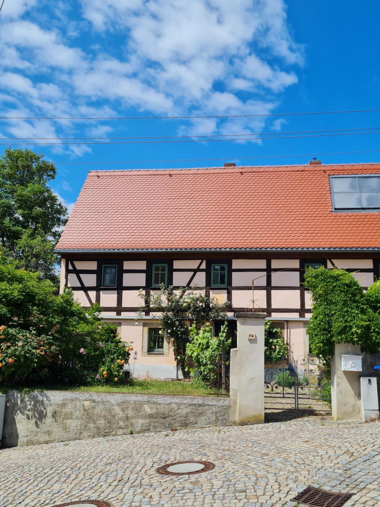 Unterkunft Am Weinberg Nunchritz Экстерьер фото